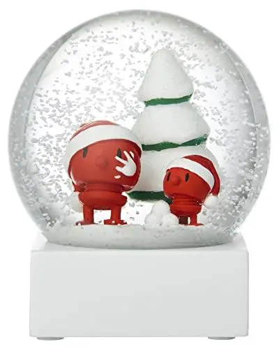 Produktbild: Hoptimist - Skandinavisches Design - Schneekugel - Santa Snow Globe - Geschenkidee zu Weihnachten