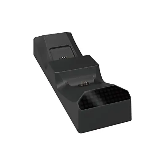 Produktbild: HORI Duale Ladestation für Xbox Series XS Ladegerät mit 2 Akkus für Xbox Wireless Controller, Offiziell Microsoft lizenziert