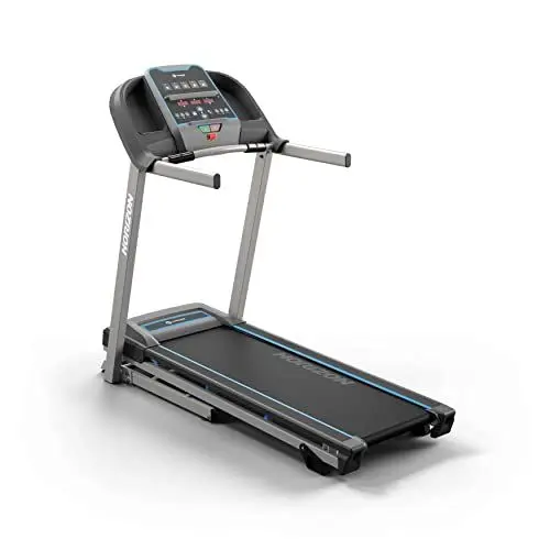 Produktbild: Horizon Fitness eTR3.0 Laufband mit leistungsstarkem 2 PS Motor und Zwei manuelen Neigunsstufen