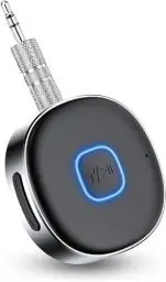 Produktbild: HORJOR AUX Bluetooth 5.0 Adapter Auto, Empfänger für Kopfhörer, Freisprechanrufen, Dual Verbindung, 16 Stunden Spielzeit