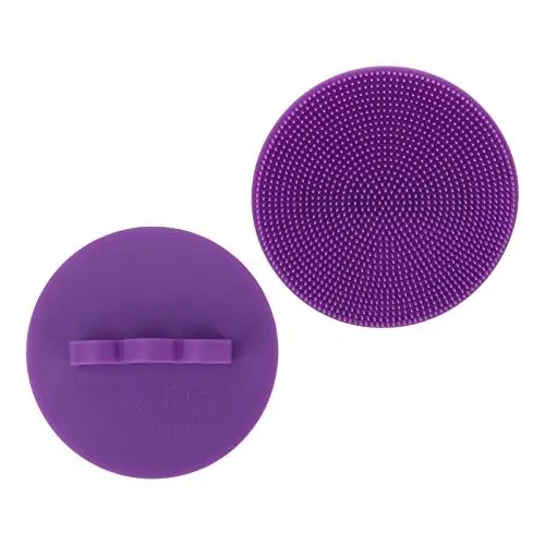 Produktbild: Horoper 2 Stück Silikon-Körperwäscher, Duschwaschbürste, Sanfte Massage, Luffa-Badepeeling, Peeling-Körperbürste, Hygienischer Als Herkömmlicher Luffa