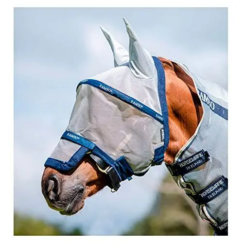 Produktbild: Horseware Amigo Fliegenmaske, silber