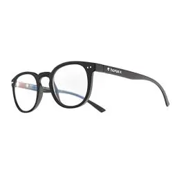Produktbild: Horus X® • Runde Blaulichtbrille | Computerbrille für Bildschirme: Ermüdungsschutz und Augenentspannung | Für Herren und Damen - Kleine Gesichter | URBAN Clear
