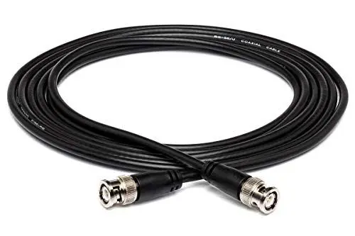 Produktbild: Hosa BNC-58-125, 50-ohm Coax, BNC to BNC, 25 ft