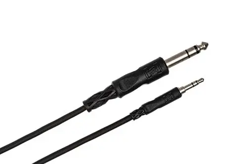 Produktbild: Hosa CMS-105, Stereo Interconnect, 3.5 mm TRS to 1/4 in TRS, 5 ft