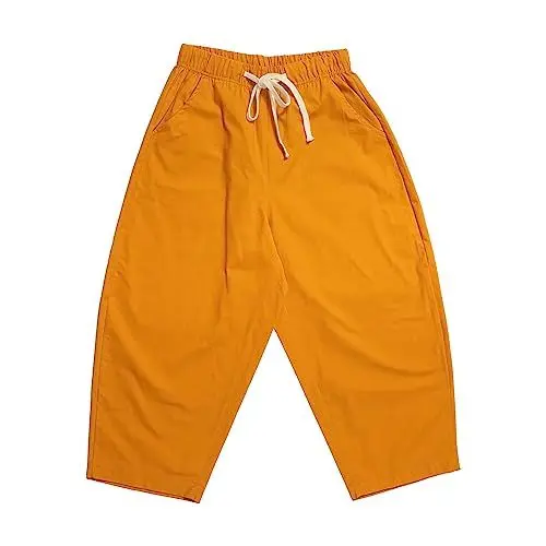 Produktbild: Hose Damen Weit Drapierte, hautfreundliche, lässige, Bequeme, lockere Karottenhose für Damen Body High Leg Damen (A, XXXXL)