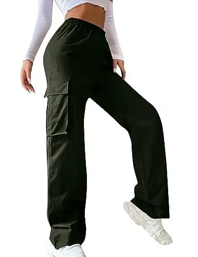 Produktbild: MAVIS LAVEN Damen Cargohose Jogginghose Leichter Trekkinghose Wanderhose Schnelltrocken Wasserdicht Outdoorhose Sportlich Freizeit Reise