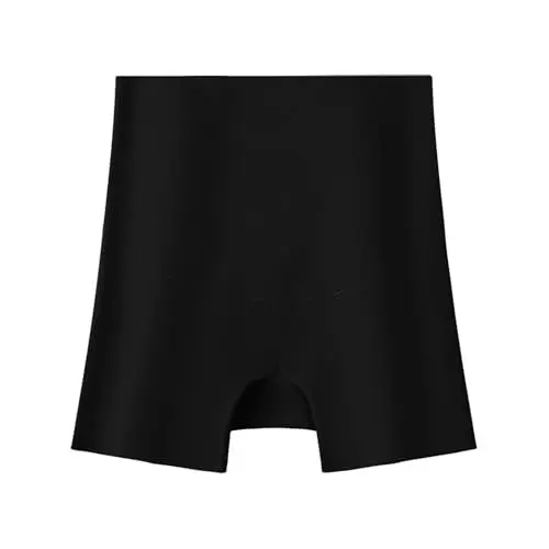 Produktbild: Hosen für Schwangere im, dünn, ohne Dreipunkt-Anti-Rutsch-Hose mit hoher Taille und Bauchstütze zum Tragen kurzer Hosen für Schwangere Schwangerschaftshosen Winter (Black, L)