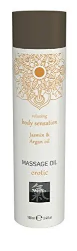 Produktbild: HOT Massage Oil erotic Jasmin & Argan oil. Massageöl auf Basis natürlicher Öle. Mehr spass & erotik bei der Partnermassage, 106 g 67004