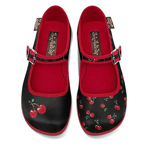 Produktbild: Hot Chocolate Design Chocolaticas Cherry Black Ballerina Mary Jane für Frauen Mehrfarbig HCD 37