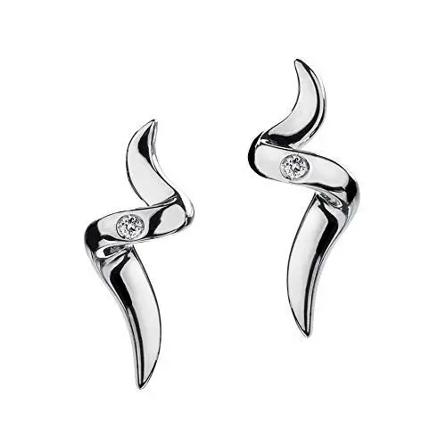 Produktbild: Hot Diamonds Damen Diamant-Ohrringe Silber Ohrstecker Sensual DE221