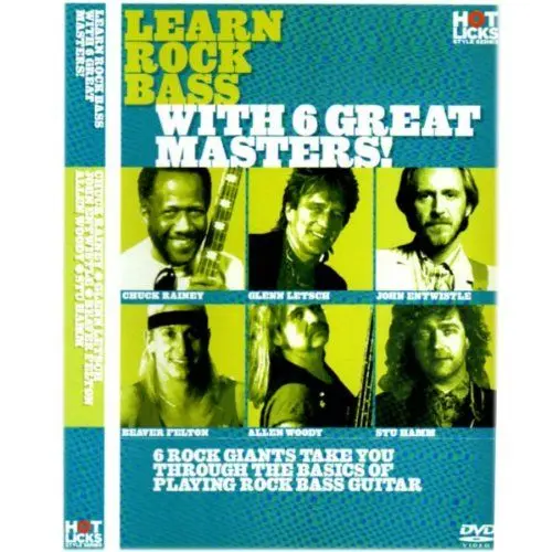 Produktbild: Hot Licks: Learn Rock Bass With 6 Great Masters!. Für Gitarre