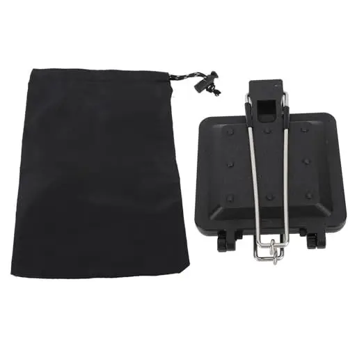 Produktbild: Hot Sandwich Maker, Antihaftbeschichtete, Gegrillte Panini-Maker-Pfanne mit Griff, Camping-Sandwich-Toaster für den Herd, Aluminium-Flip-Pfanne für Toast, Waffeln, Frühstück