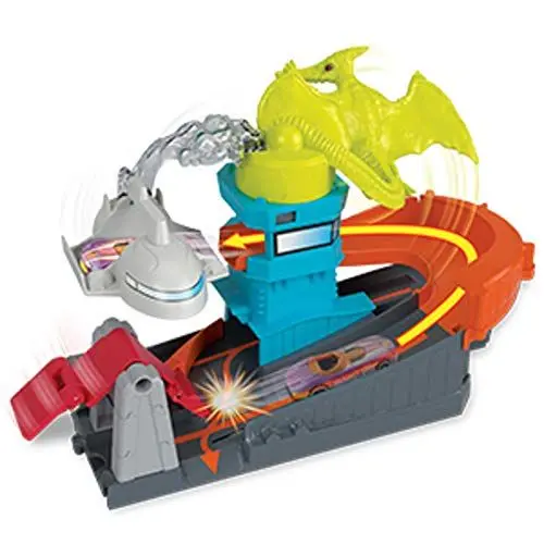 Produktbild: Hot Wheels GBF94 City Flugsaurier Attacke, Spielzeug ab 4 Jahren