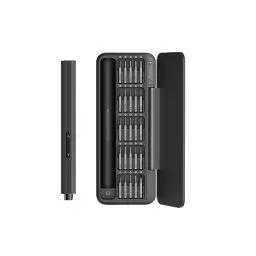 Produktbild: HOTO Feinmechaniker Schraubendreher Set, 0.2 N.m Magnetische Akkuschrauber, Mini Elektrischer Schraubenzieher Set, Elektro Präzisionsschraubendreher Set für Brillen Uhr Handy PC, 170 U/m, C4 × 28 mm