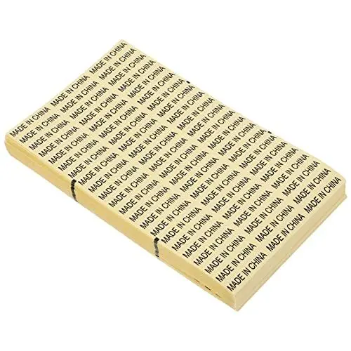 Produktbild: HOUDERCO Etiketten - 4000er-packung Schwarzes Klebeband Papier China-aufkleber Einfach