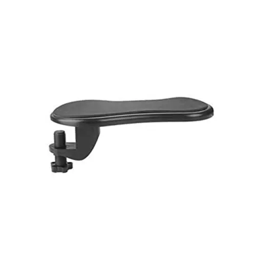 Produktbild: HOUDERCO Verstellbare Handgelenkauflage Für Schreibtisch Drehbare Armlehnenstütze Mit Komfortablem Polster Für Zuhause Und Büro Schwarz Ergonomisches Design Für Unterstützung