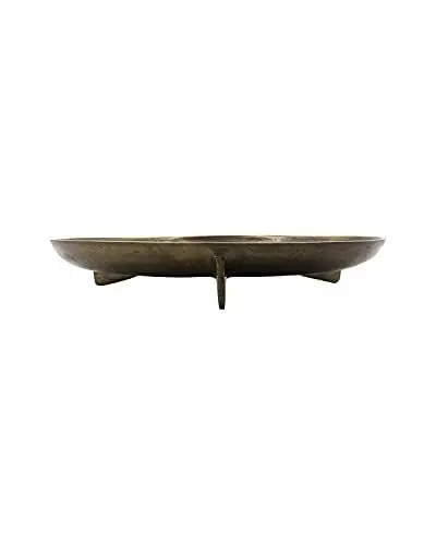 Produktbild: House Doctor 211151050 Tablett, Cast, Antikes Messing, Aluminium, h: 6 cm, dia: 38 cm