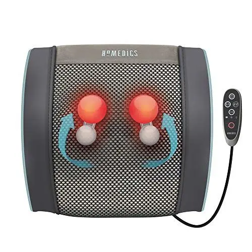 Produktbild: House of Marley HoMedics GEL Massagekissen wiederaufladbar, Gezielte, tiefenwirksame Shiatsu Massage mit Gel-Technologie und Akku, vielseitig einsetzbar, mit Wärmefunktion