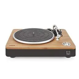Produktbild: House of Marley Stir It Up Plattenspieler (non-Bluetooth) – Vinyl Plattenspieler, Record Player, Turntable, Stereo-Vorverstärker, 33/45 RPM, Anti-Skating, RCA Audio Out 3.5mm
