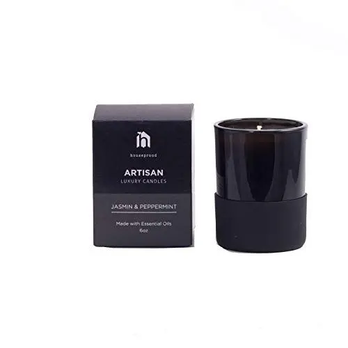 Produktbild: houseproud Pharmacy Duftkerze dunklen Apothekerstyle-Gläsern (Jasmin & Peppermint)