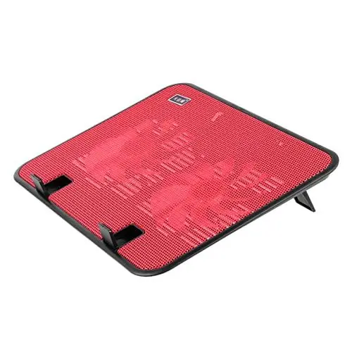 Produktbild: Housoutil 14 Laptop-kühlkissen Laptop-kühlpad-ständer Kühlpad Für Gaming-laptops Laptop-ständer Kühler Laptop-lüfter Notebook-kühler Rot