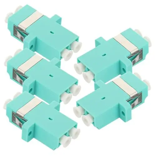 Produktbild: Housoutil 15 Stk Lc Zu Lc Koppler Ethernet Kabel Lwl-koppler Ethernet-kabeladapter Wandverkleidung Ethernet-anschluss Zum Adapter Singlemode-faser Lwl-patchkabel Soundbar Glasfaserkabel