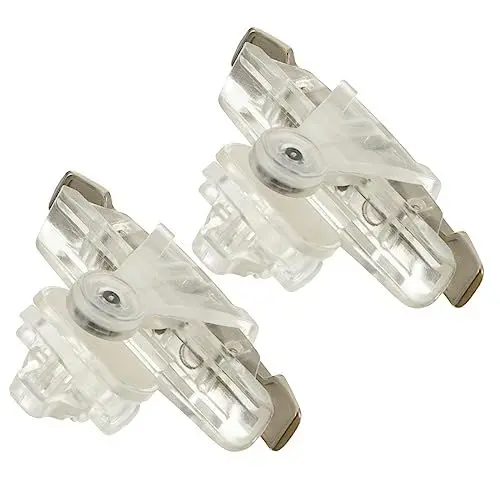 Produktbild: Housoutil 1 Paar Mobile Gamecontroller mobiler Auslöser Joystick-Griffe gatillos paracellular löst Gaming aus Griffauslöser Siebträger auslösen Spielzubehör Spielauslöser Plastik Transparent