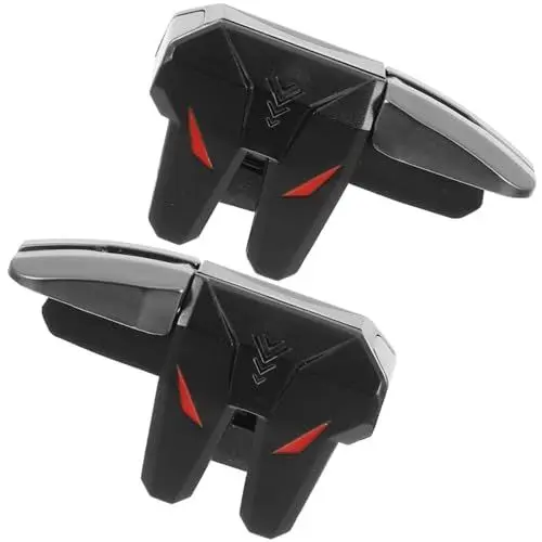 Produktbild: Housoutil 1 Paar Spielunterstützungstaste praktischer mobiler Gamecontroller Auslöser für Online-Spiele Regler Zubehör für Spielgriffe Handy-Controller Telefon Joystick Knopf handhaben Abzug