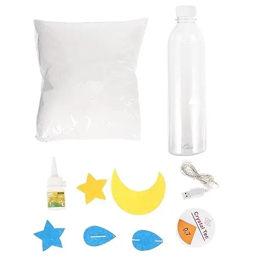 Produktbild: Housoutil Wolke Nachtlampe Papier Nachtlicht Schlafzimmer Weißlicht Stern Und Mond Kreative Nachtlampe Zubehör