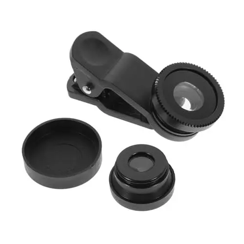 Produktbild: Housoutil Weitwinkel-makro-fisheye-3-in-1-telefonkamera-objektivset Kompakt Und Tragbar Für Mobile Fotografie