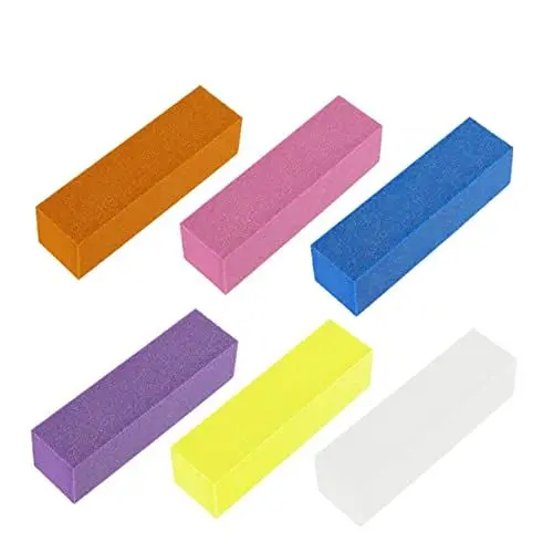 Produktbild: Housoutil 20 Stk Pufferblock Für Nagelfeile Polieren Nagelhautentferner Für Abgestorbene Haut Nagelschwammfeile Schalen Absaugen Fingernagel Block Nagelschleifblock 4 Wege Kissen Maniküre