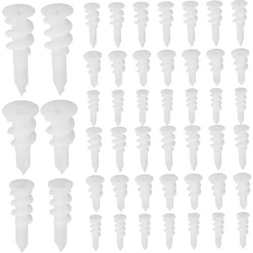 Produktbild: Housoutil Trockenbau-ankerschrauben 300-teiliges Set Spiral-expansionsrohr Mehrzweck-ankerset für Trockenbau-wandbefestigungen Hochleistungs-schraubanker