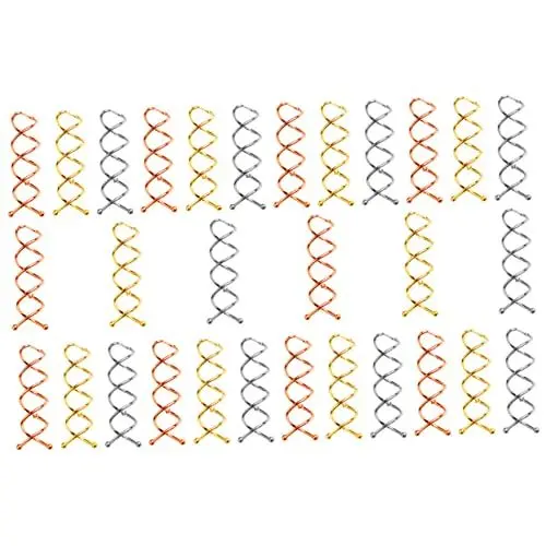 Produktbild: Housoutil Spiral-haarnadel-clip-set 30-teilig Dutt-clip-nadel Braune Dutt-clips Haar-accessoires für Frauen Männer Jungen und Mädchen Styling-tools für Besondere Anlässe
