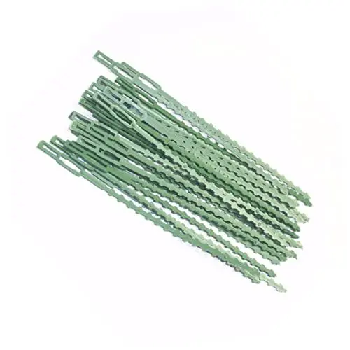 Produktbild: Housoutil Nylon-kabelbinder Kabelbinder-set 30 Stück Grün Selbstsichernd Fischgrätensporn Für Die Garage
