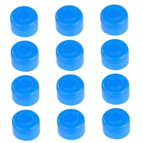 Produktbild: Housoutil 35 Stk Eimerdeckel Wasserkolben Anti-Spritzer-Flaschenverschlüsse wassertankdeckel maßkrug abdeckung Wasserkocher Verschlusskappen für Wasserkrug auslaufsichere Kappen wasserdicht
