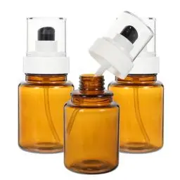 Produktbild: Housoutil 3 Stücke Leere Pumpe Flaschen 100 Ml Kosmetische Creme Pumpe Flasche Reise Größe Spender Kunststoff Pumpe Flasche Seifenflasche Tragbare Spenderflaschen Nachfüllbare Flasche für