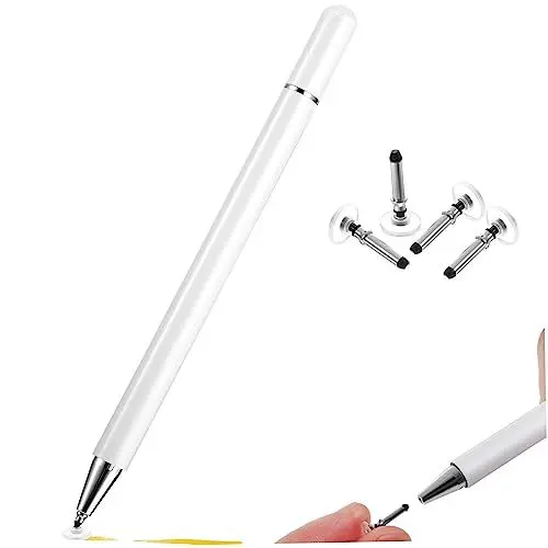 Produktbild: Housoutil 4 Stück Stift Telefon für Kinder Tablet-Zubehör Kindertelefone Kinder Telefon Laptop-Computer Kinder-Tablet berühren Berührungsempfindlicher Bildschirm Pille Feder Tablette Metall