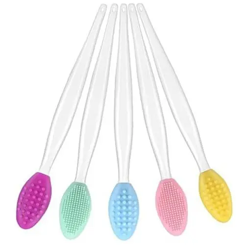 Produktbild: Housoutil 5st Gesichtspeeling Aus Silikon Lippenpeeling-werkzeug Lippenapplikator Aus Silikon Nase Werkzeuge Silikon-lippenpeeling-bürsten Kieselgel Mini Peeling-stick