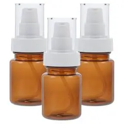 Produktbild: Housoutil 60 Ml Reise-Pumpflasche, 3 Stück Nachfüllbare Kunststoff-Pumpflasche, Leere Pumpflasche. Geeignet Für Lotion, ätherisches öl, Duschgel, Kosmetik
