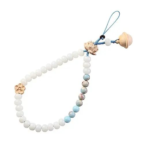 Produktbild: Housoutil Armbandband Telefon Lanyard Natürlicher Telefonkettenanhänger Einfach Zu Installieren Entfernen Sie Telefon Hängegurte