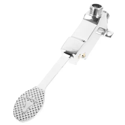 Produktbild: Housoutil Badezimmer-waschbecken-wasserhahn Mit Fußpedal Kupfer-fußpedal-wasserhahn Wasserpumpenhahn Schnelle Installation Langlebig