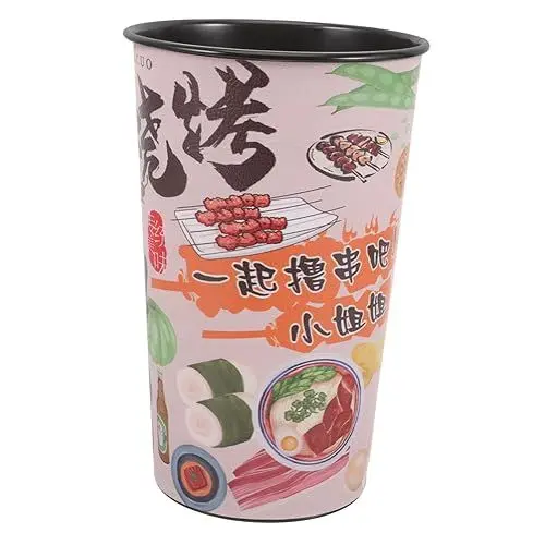 Produktbild: Housoutil Grillspieße Eimer Grillspießhalter Eimer Für Grillspieße Aufbewahrungsrohr Für Grillspieße Aufbewahrungshalter Für Grillspieße Grillnadelbehälter Metall Chinesischer Stil Halterung