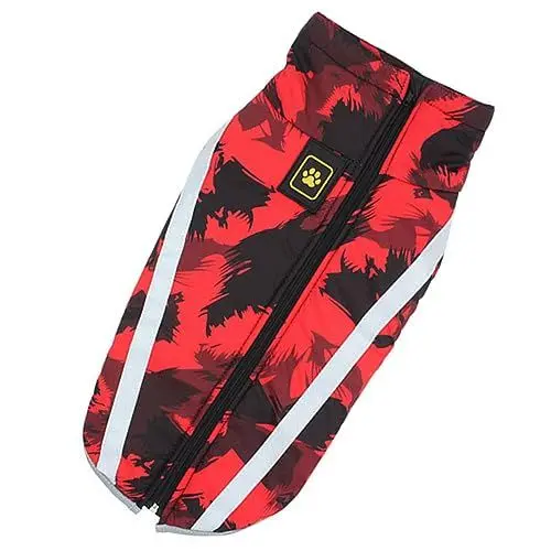 Produktbild: Housoutil Haustierjacke Reflektierende Kleidung Hundebekleidung Kostüm Für Hund Blazer Trainingsjacke Hundeweste Bekleidung wasserdichte Jacke Für Haustiere Polyester Winter Haustierzubehör
