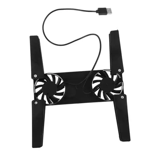 Produktbild: Housoutil Laptopständer Lüfter Gaming Laptop Riser Laptop Cooling Pad Usb-lade Stabiler Notebookständer