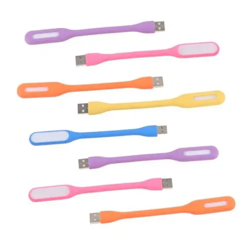 Produktbild: Housoutil Leselampen 8st Leselicht Buchlicht Lesen Augenschutzlampe Kleine Tischlampe Led Schreibtischlampe Leselicht