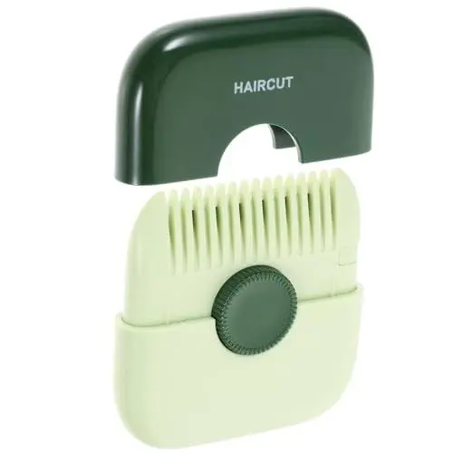 Produktbild: POPETPOP Haarschneidehilfe haarschneideschere kinder Haarschneider Kamm Frisurenwerkzeug Kämme haarkamm bequemer Haarschneider tragbar Rasierer Haarschneidewerkzeug Quaste Baby Kamm