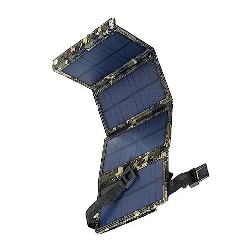 Produktbild: Housoutil Solarladegerät Tragbare Elektrische Generatoren Tragbares Solarpanel Solar-ladegerät Cargadores Portatiles para Celular Driftbrett Handy Tragbares Ladegerät Faltbar Das Haustier