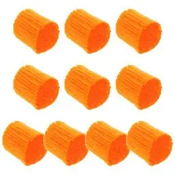 Produktbild: Housoutil Vorgeschnittenes Teppichgarn, 10 Rollen Orange Bunter Nähfaden, Handarbeit Nähen Strickgarn Fäden, Knüpffäden Für Teppiche Set Für DIY Handwerk Stricken Nähgarn Knüpfhaken Zubehör