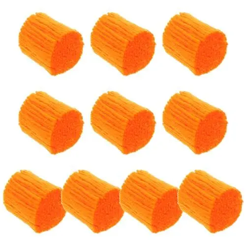 Produktbild: Housoutil Vorgeschnittenes Teppichgarn, 10 Rollen Orange Bunter Nähfaden, Handarbeit Nähen Strickgarn Fäden, Knüpffäden Für Teppiche Set Für DIY Handwerk Stricken Nähgarn Knüpfhaken Zubehör